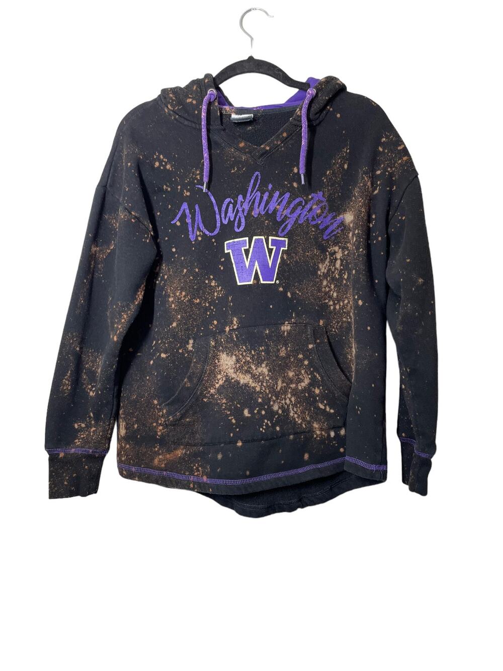 UW University of Washington Huskies Stadium Athletics Sweatshirt Hoodie Medium